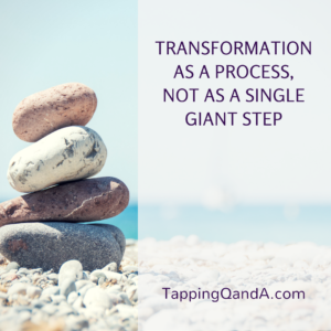 Transformation As A Process, Not As A Single Giant Step